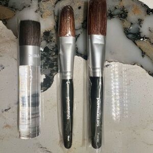 Pur Minerals 3 Piece Brush Set - New